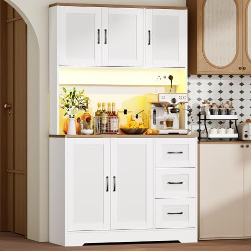 Kitchen Appliances Outlet - Armario de Cocina Alto con LED