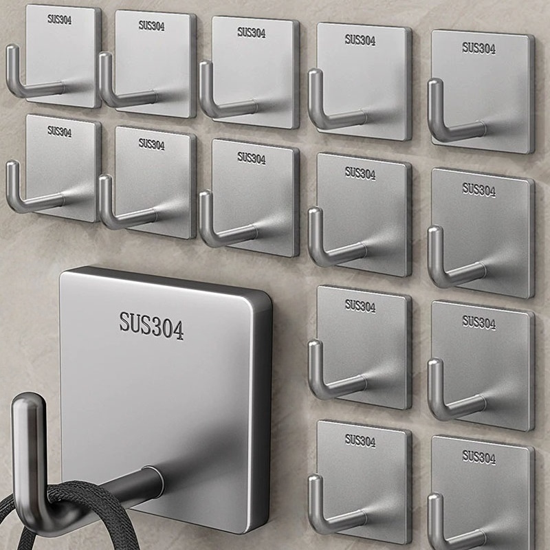 Kitchen Appliances Holder - Gancho Adhesivo de Acero Inoxidable de