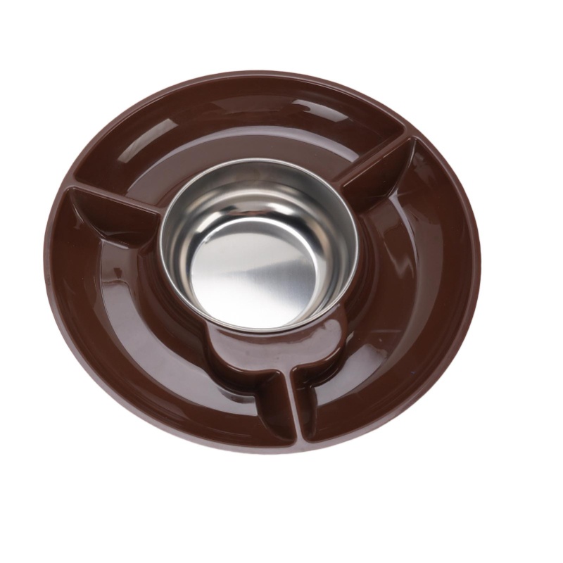 Fondue Set Electric - Olla eléctrica para derretir chocolate de