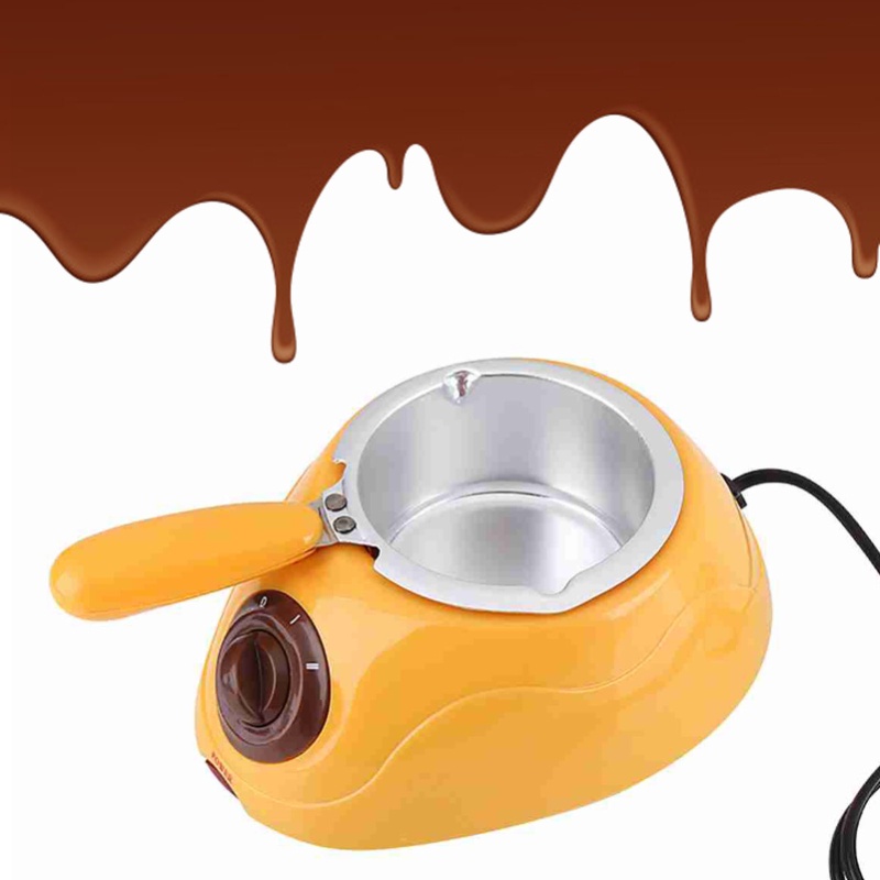 Fondue Set Electric - Olla para Derretir Chocolate, Máquina Calentadora