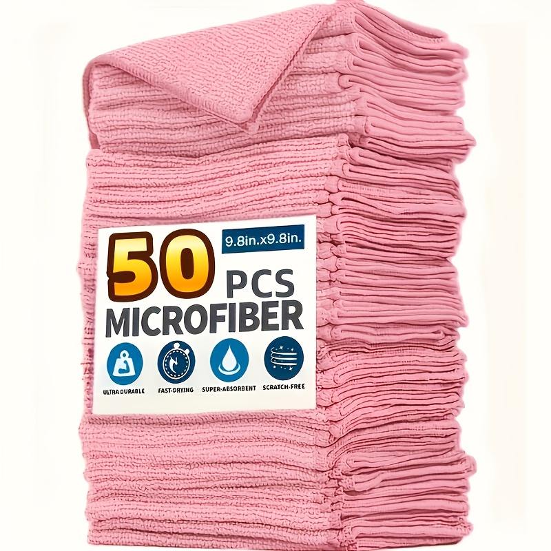 Kitchen Appliances Usa - Paños de Cocina de Microfibra Rosa