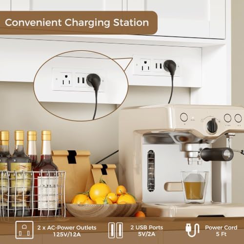 Armario de Cocina Alto con LED - Kitchen Appliances Outlet reseña y precio
