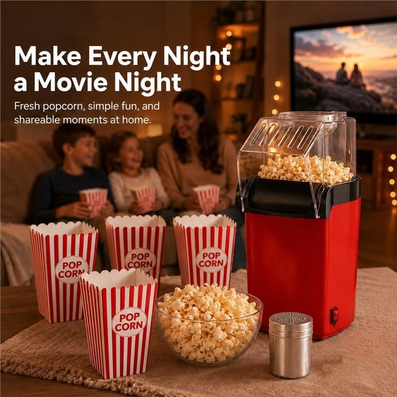 A74X - Máquina de Palomitas de - Air Popcorn Maker reseña y precio