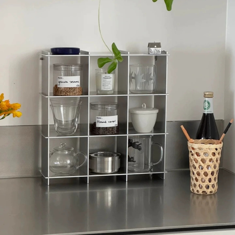 Estante Minimalista de Alumini - Kitchen Appliances Holder reseña y precio