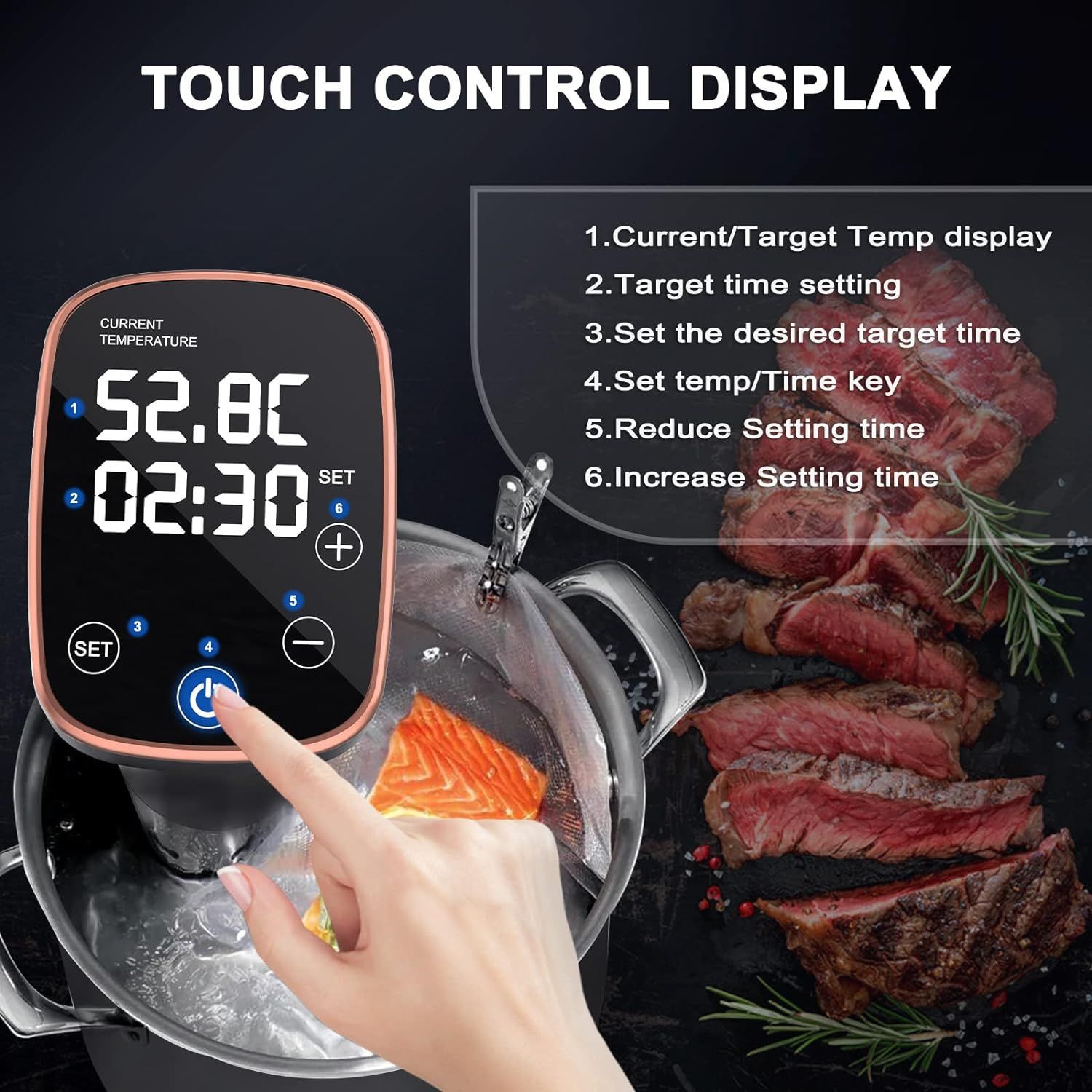 FP01 - Cocedor de carne tipo s - Kitchen Appliances Usa reseña y precio
