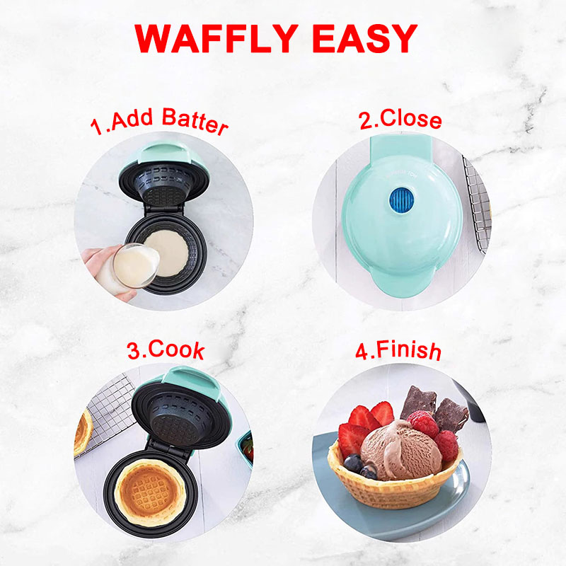 Máquina para Hacer Waffles 110 - Donut Maker Mini reseña y precio