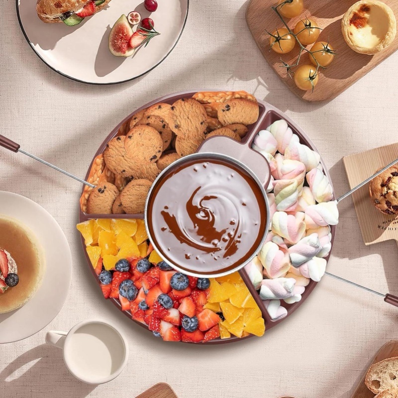 Olla eléctrica para derretir c - Fondue Set Electric reseña y precio