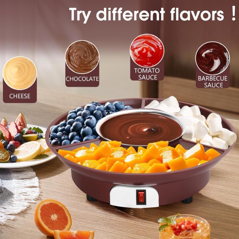 Olla eléctrica para derretir c - Fondue Set Electric reseña y precio