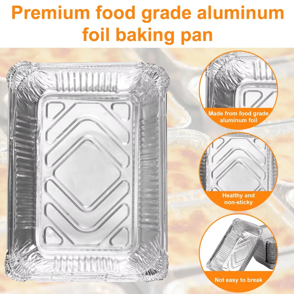 Bandejas de papel de aluminio  - Kitchen Appliances For Cooking reseña y precio