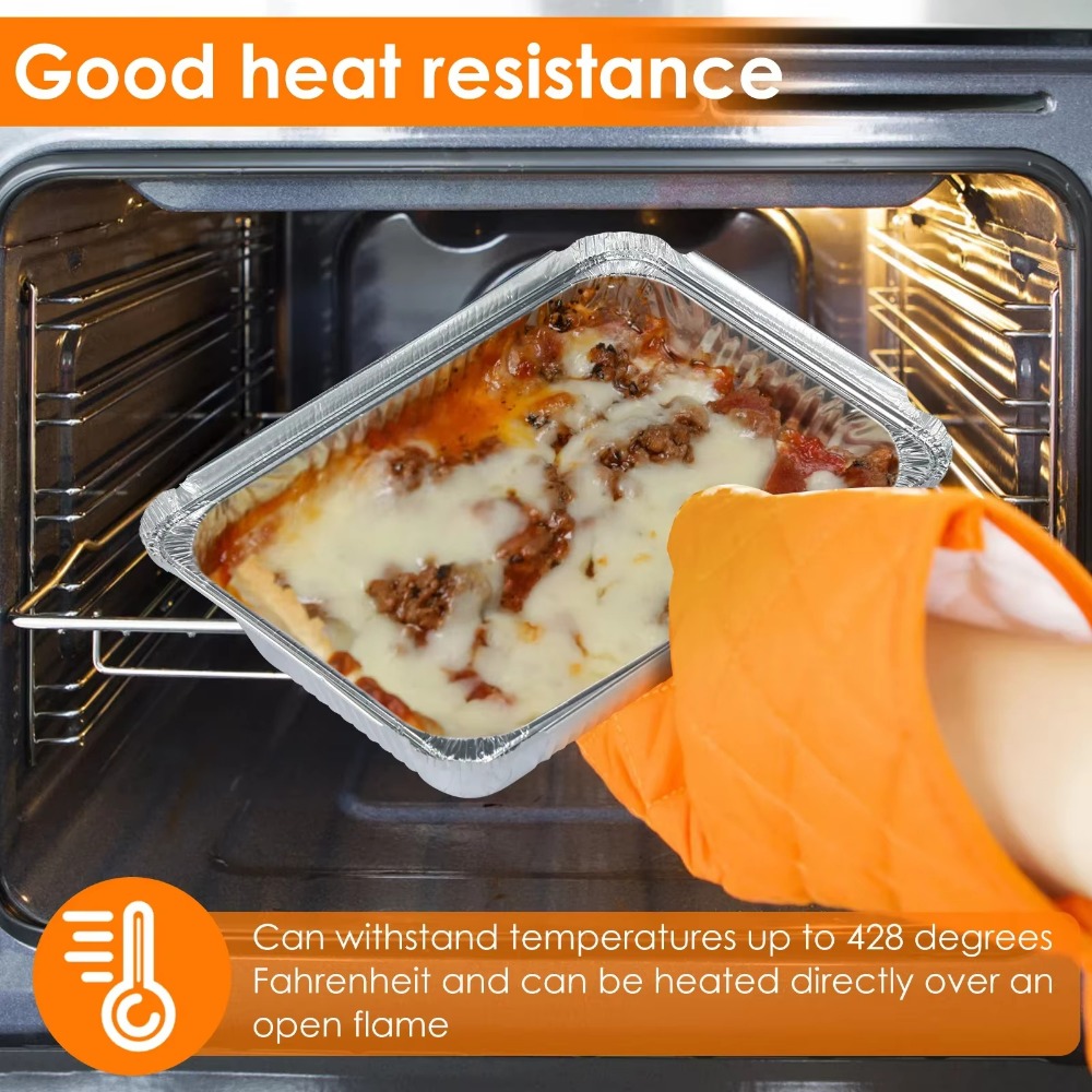 Bandejas de papel de aluminio  - Kitchen Appliances For Cooking reseña y precio