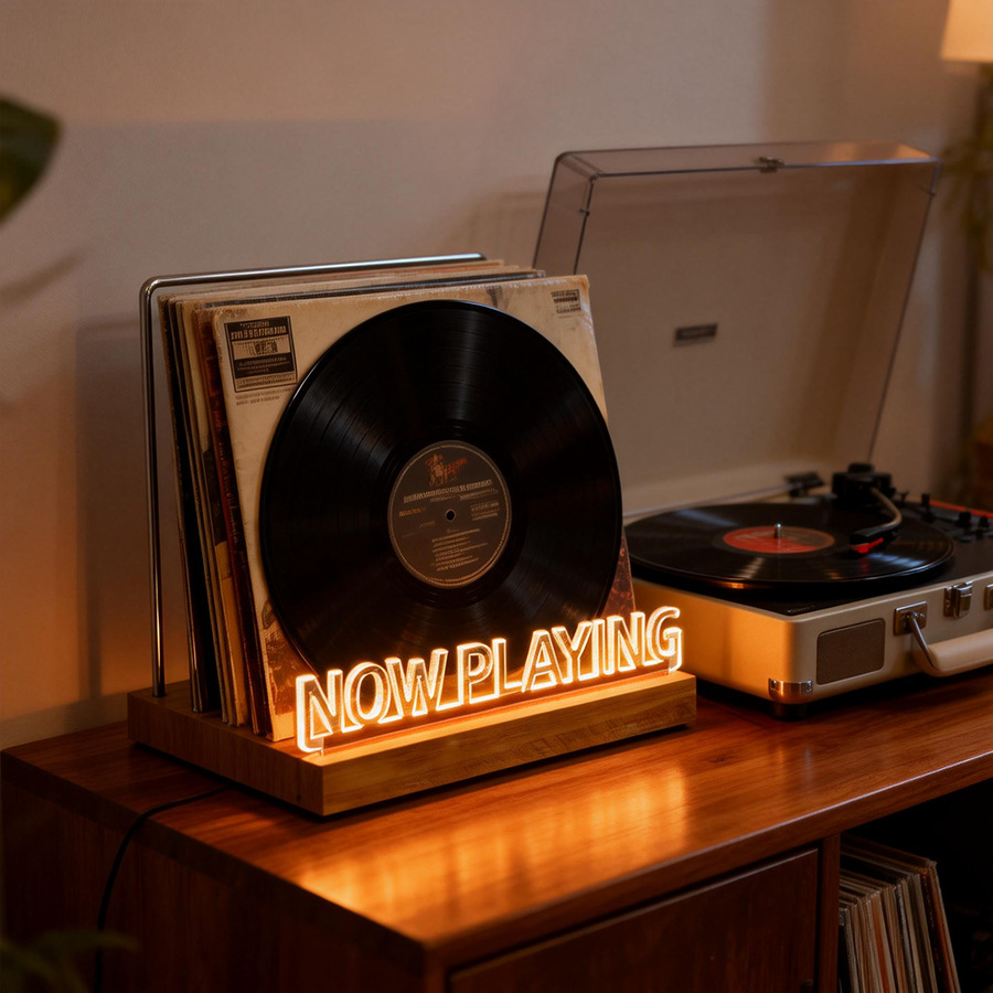 Soporte para Discos de Vinilo, - Kitchen Appliances Holder reseña y precio