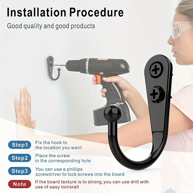 Ganchos de Metal Negros con To - Kitchen Appliances Holder reseña y precio