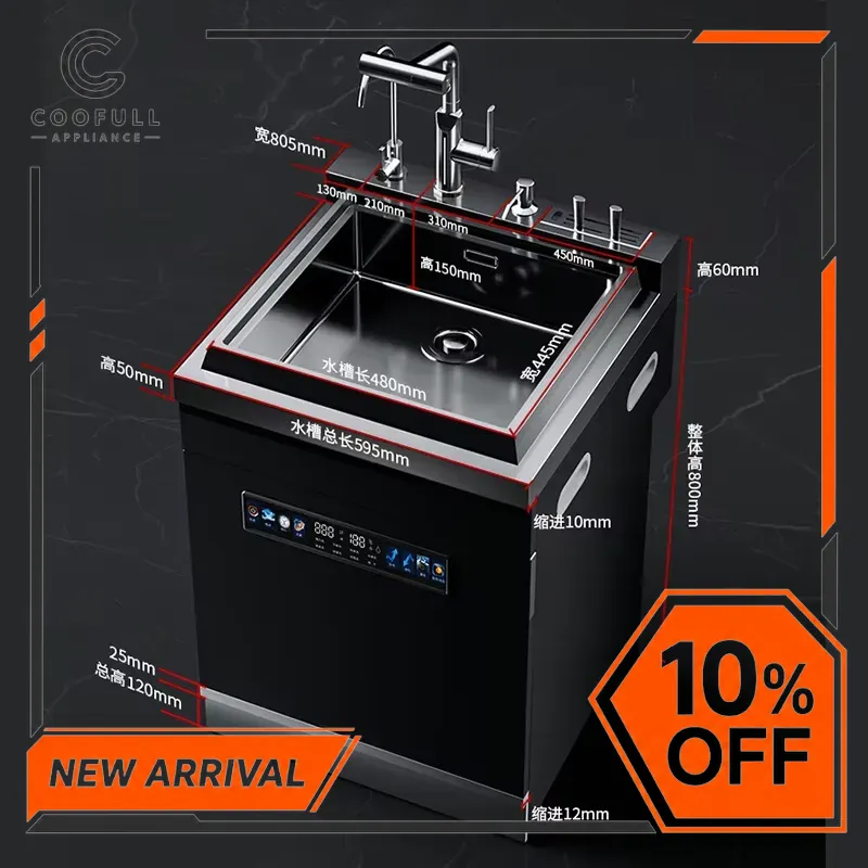 Lavavajillas empotrado de 600  - Kitchen Appliances Built In reseña y precio