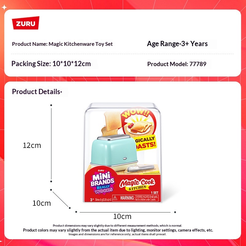 Juego de Cocina de Juguete Zur - Kitchen Appliances Gift Items reseña y precio