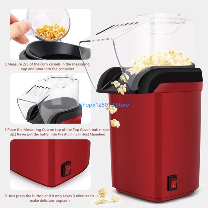G8TC Máquina para hacer palomi - Air Popcorn Maker reseña y precio