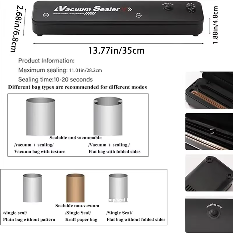 Máquina Selladora al Vacío de  - Kitchen Appliances Quality reseña y precio
