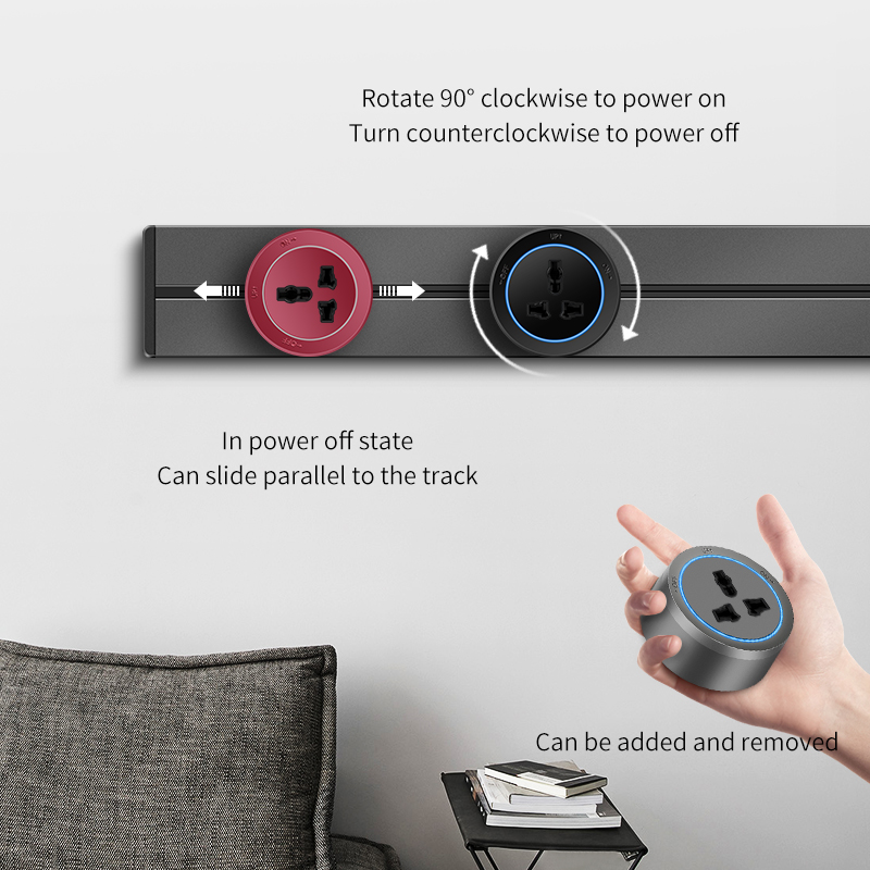 KXN-enchufe de riel de pista d - Kitchen Appliances Outlet reseña y precio