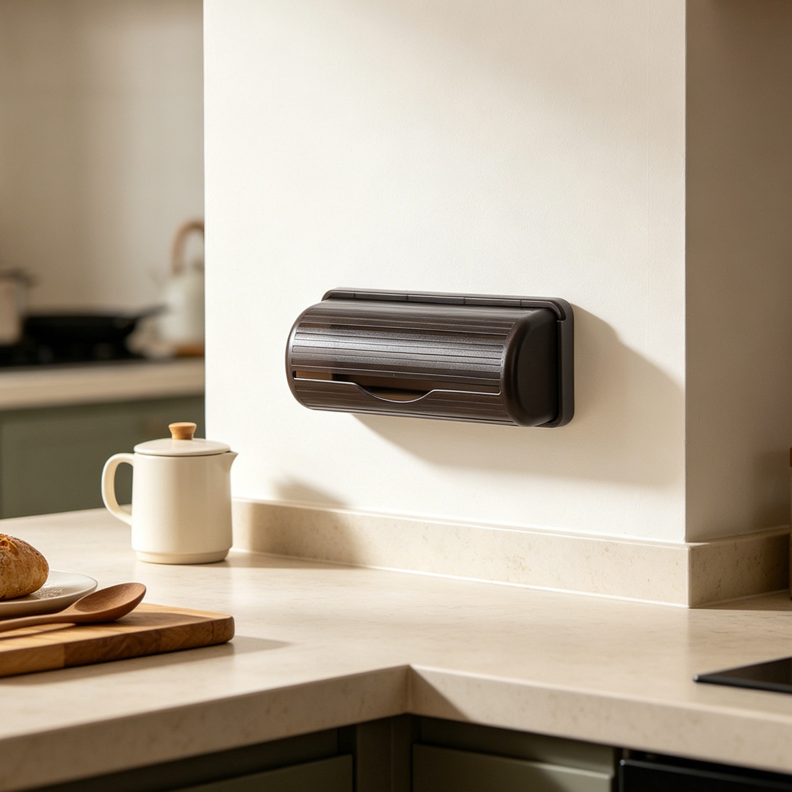 Soporte de pared para bolsas d - Kitchen Appliances Holder reseña y precio