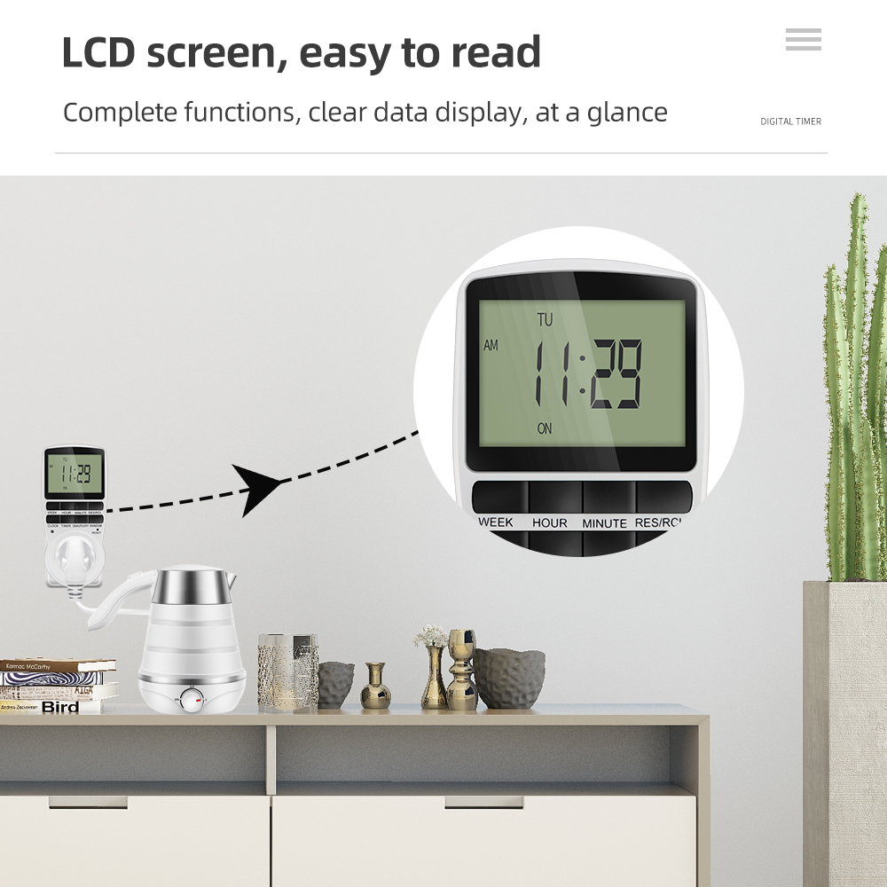 Temporizador Digital Electróni - Kitchen Appliances Outlet reseña y precio